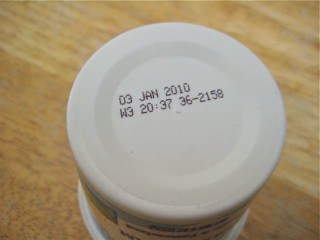 off expiration date code
